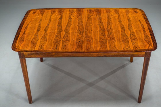 Image 1 of Tavolo da pranzo in palissandro di metà secolo moderno di Lübke, anni '60