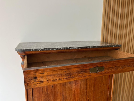 Secrétaire / Cabinet Allemand Antique 1800 – Bureaux, Wood (photo 8 of 8)