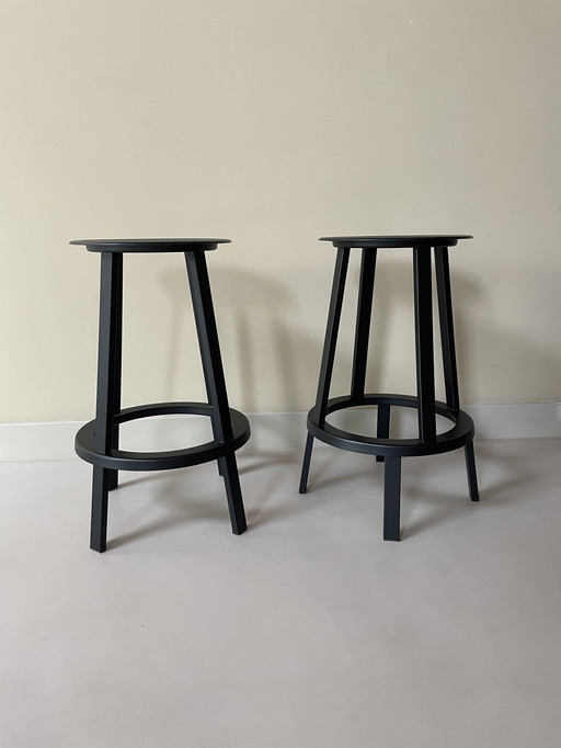 Hay revolver bar stools