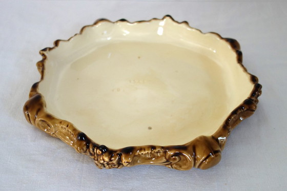 Image 1 of Sottopentola Longchamp art nouveau dei primi del Novecento in terracotta