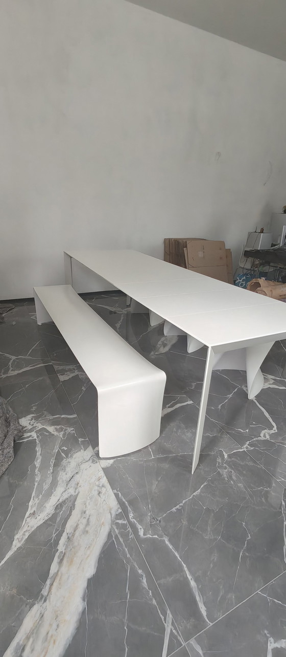 Kristalia Nori Extendable Table - 90x166/278cm – Dining tables, Metal (photo 6 of 8)