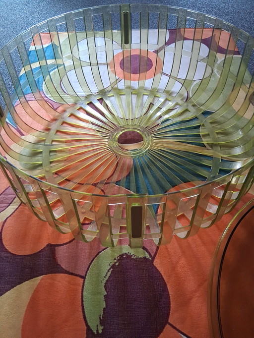 Kartell panier table basse, plateau de lecture, table basse