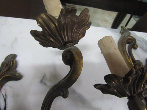 Image 1 of tris appliques bronzo