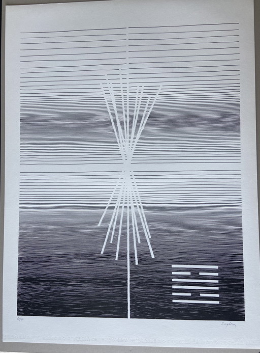 Signed work - Michel Seuphor (Paris)