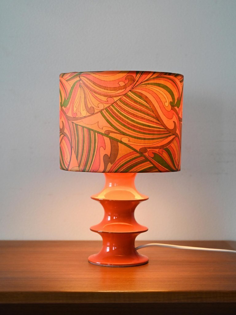 英70s vintage lamp made in England イングランド Signed Table Lamp by Inger Persson for Rörstrand | €439 | Whoppah