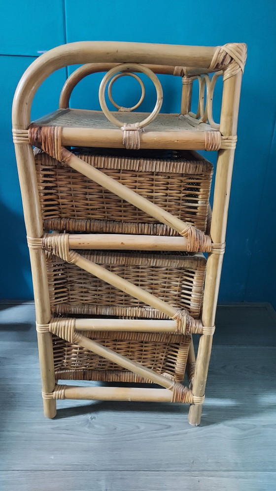 Image 1 of Rotan ladekastje