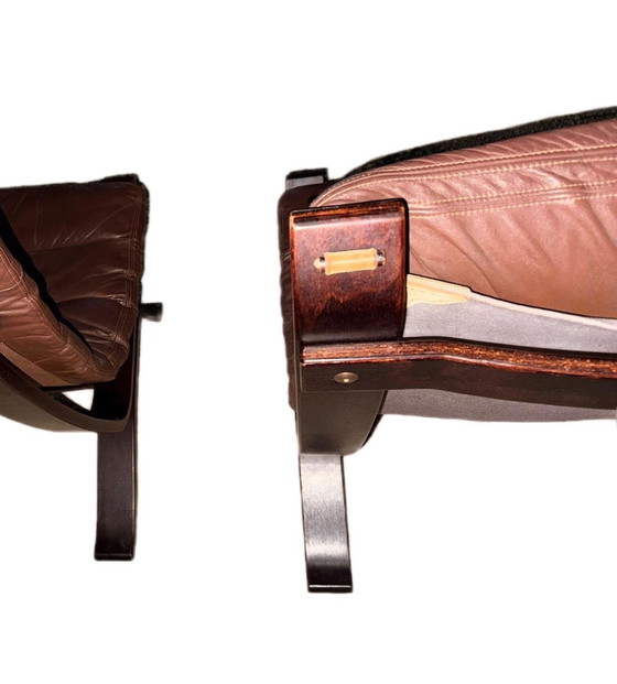 Image 1 of Poltrona Bramin Møbler Focus in pelle 