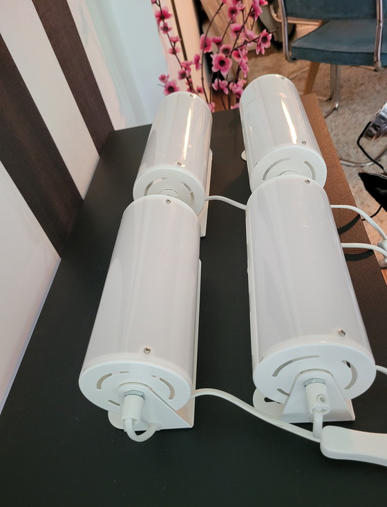 Image 1 of Lampada da parete vintage IKEA SMEG bianco anni '90.