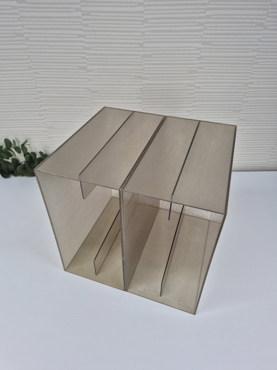 Vintage BOA Inter (2) LP holder/vinyl rack/record bin. – Shelving unit, Plastic (photo 4 of 12)