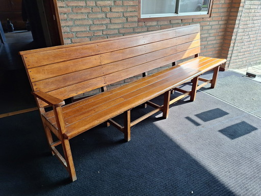 Vintage Church Pew 1950s