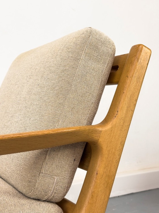 Danish Oak Lounge Chair and Ottoman by Juul Kristensen – Armchairs, Wood (photo 14 of 24)