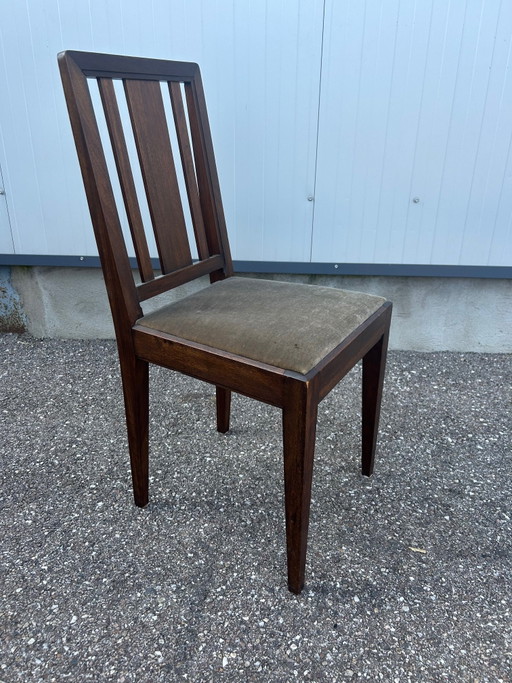 Coppia di sedie Art Déco 