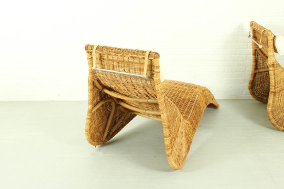 Chaises longues en rotin IKEA Karlskrona par Karl Malvall – Transat, Rattan (photo 7 of 10)