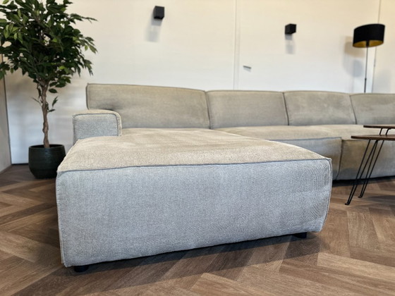 Image 1 of Canapé d'angle en U taupe 370x255/170cm