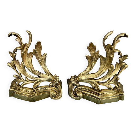 Kaminverzierung. Vergoldete Bronze. – decoratieve objecten