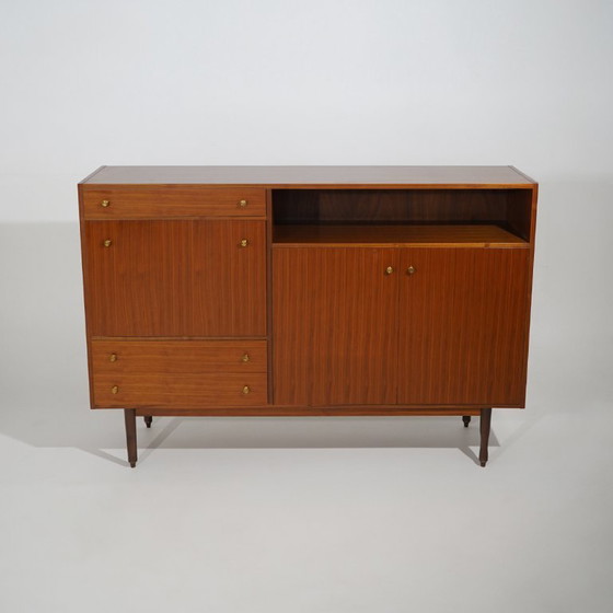 Wooden Sideboard With Integrated Bar, 1960s (photo 2 of 15)