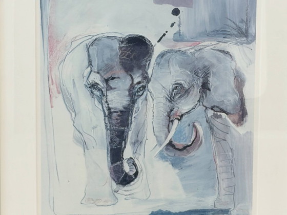 Image 1 of Rolf Knie – Elephants, 1988