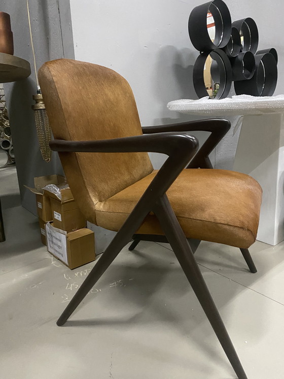 Image 1 of Stühle in 2 Farben Haut, Retro, Büro, Esszimmer.