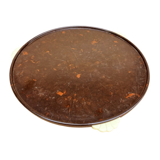 Image 1 of Bakelite rotating tray Kreutz in Art Deco style, Germany, 1930s.