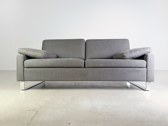 Image 1 of 10x Brühl Alba two-seater sofa 55/70 as good as new Design Couch 185cm