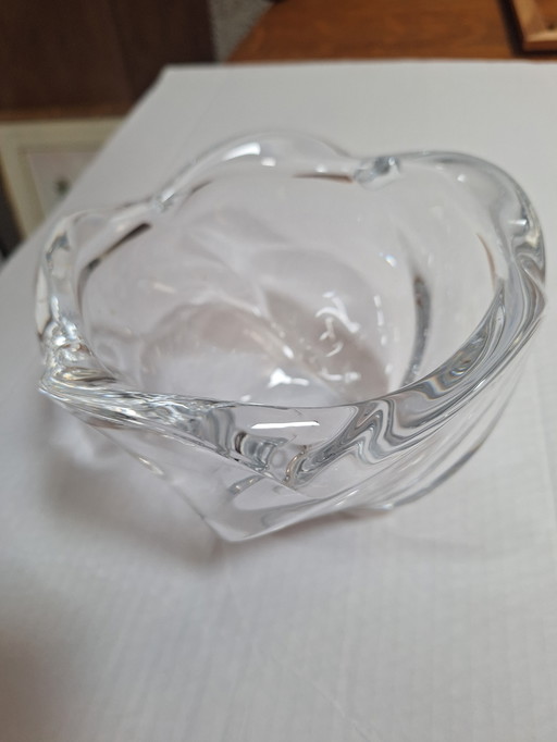 Large crystal bowl Royal Copenhagen
