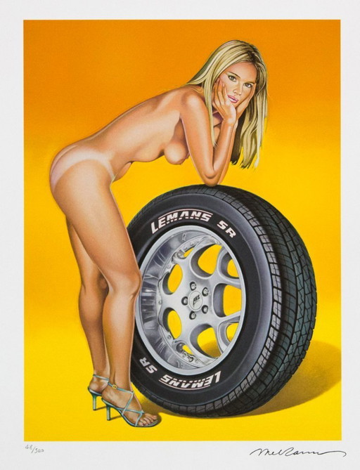 Mel Ramos 'Tyra Tire'