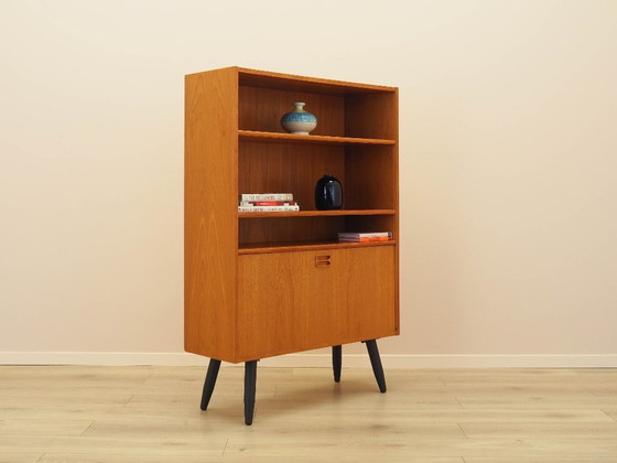 Image 1 of Libreria in teak, design danese, anni '70, realizzata in Danimarca.