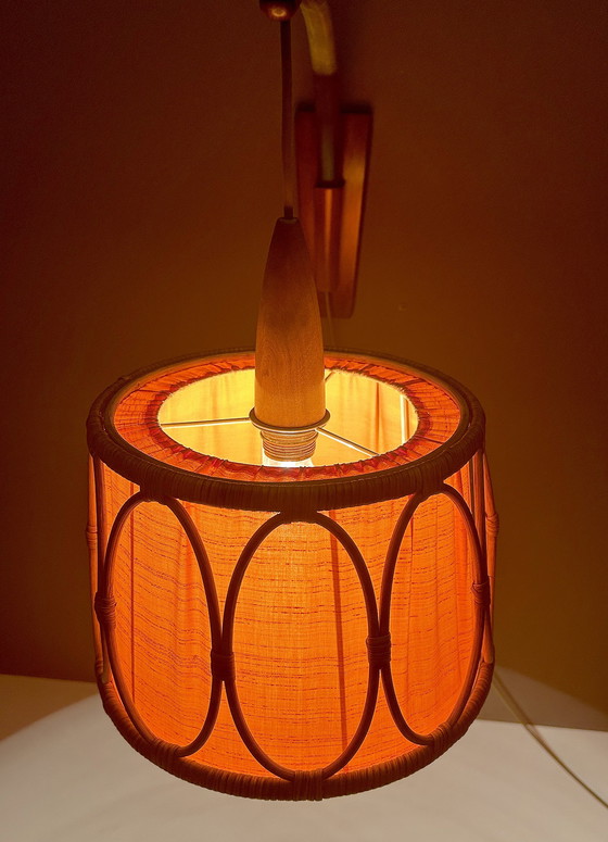 Image 1 of Grote Vintage Deense Wandlamp