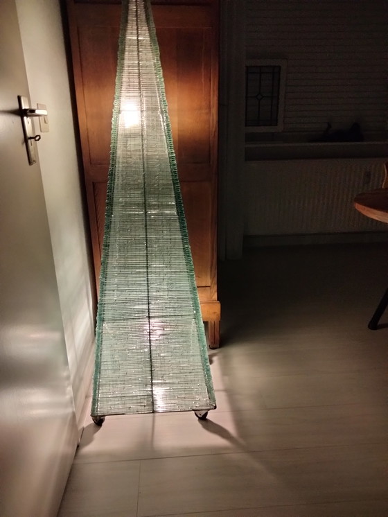 Image 1 of Handgefertigte balinesische Stehlampe