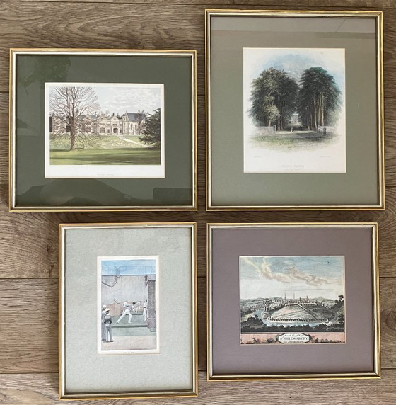 Image 1 of Quartetto di stampe antiche inglesi