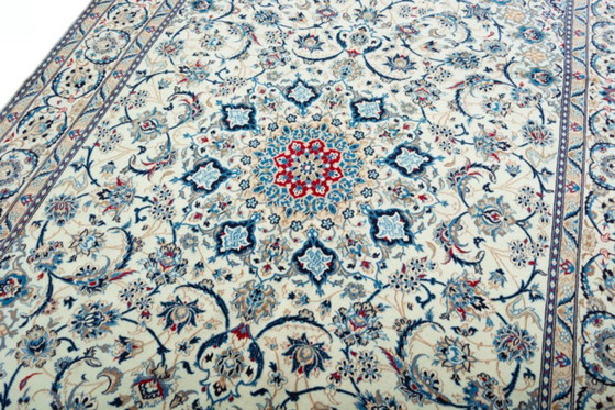 Image 1 of Tappeto orientale Nain 9La annodato a mano con contenuto di seta - 310 x 206 cm