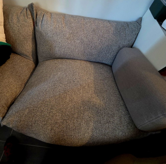 2 poltrone Fatboy Bonbaron – Tessuto bouclé grigio di alta qualità (come nuove) – Textile (photo 4 of 5)