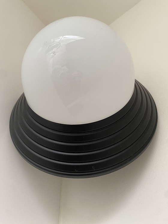 Image 1 of Grande lampada da parete vintage massiccia - lampada da soffitto in stile Memphis