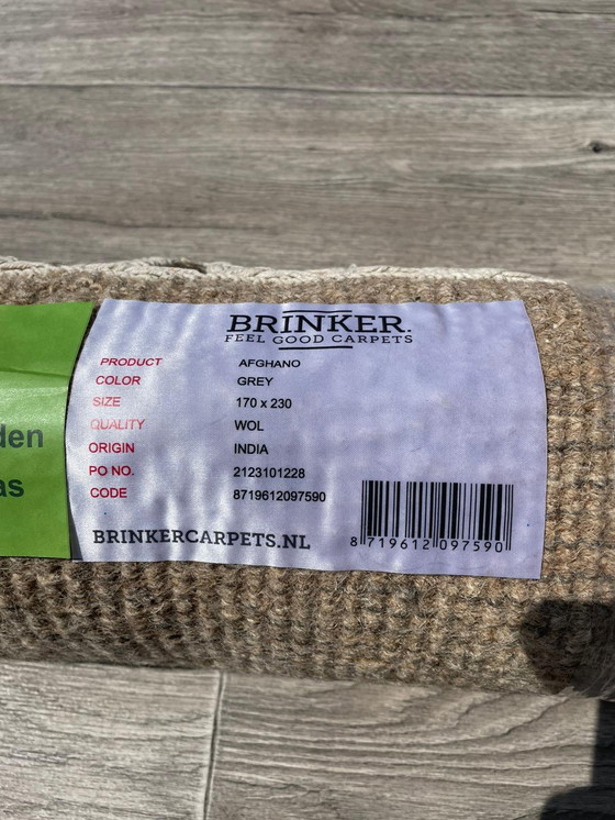 Image 1 of Brinker Carpets Afghano Grey Rug - 170x230cm