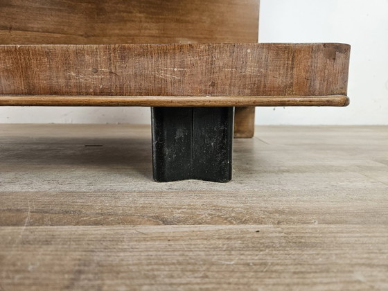 Image 1 of Art-Deco-Schminktisch mit großem Spiegel