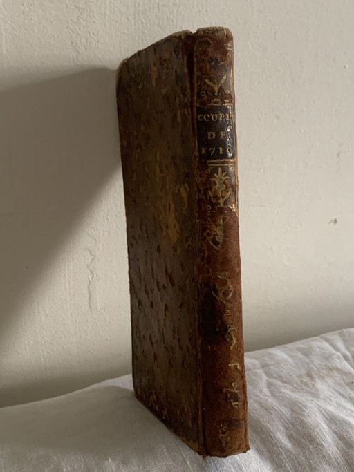 Mémoire Couplets De 1710 - Rousseau Rare EO - Ex-Libris + – cadeaus, Leather, Paper