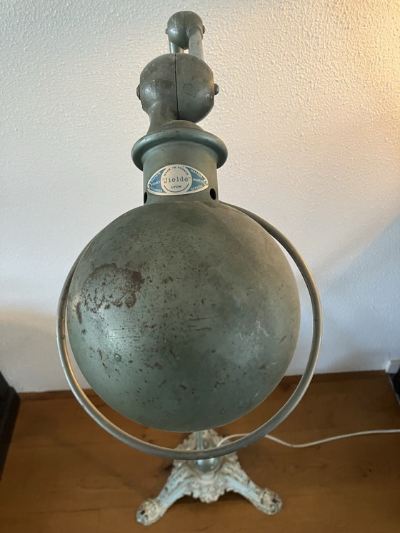 Lampada da terra Jielde Jean-Louis Domecq 1950, 4 bracci – Lampade da terra, Ghisa, Metallo (photo 3 of 12)