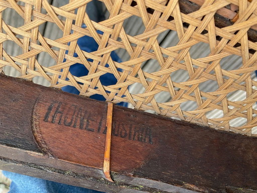 2 Thonet chairs no.18 with original stamp