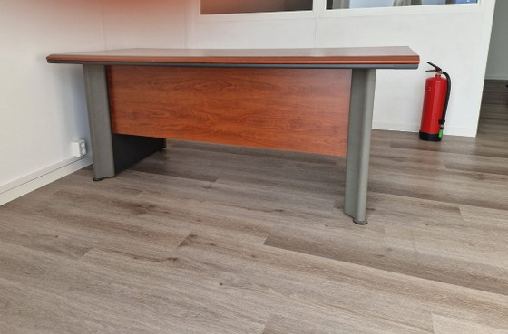 2x Scrivanie Newform Ufficio 180/200x80cm Con Cassettiere – Wood (photo 3 of 5)
