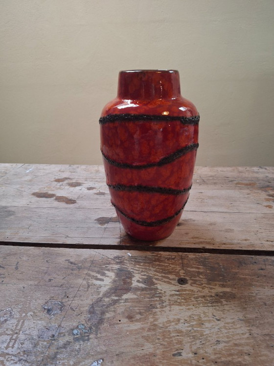 Image 1 of Vase Scheurich Allemagne de l'Ouest modèle 549/21