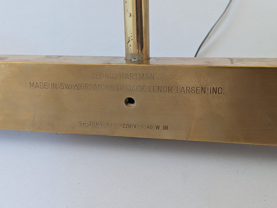 Image 1 of Cedric Hartman Model 1H "Laagprofielarmatuur" (Serienummer 2)