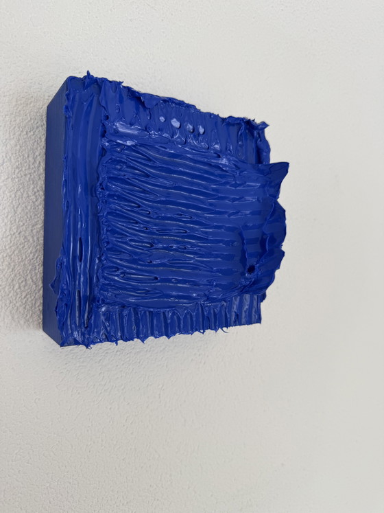 Abstract Schilderij Texture Art Minimalistische Kunst – Paintings & Drawings, Wood (photo 2 of 12)