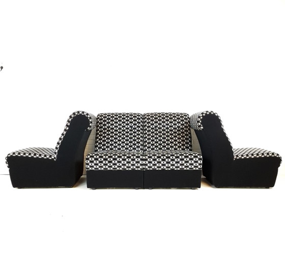 Image 1 of Canapé modulable vintage en 4 parties, design moderne du milieu du siècle