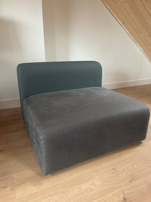 HAY Mags 02 Middenmodule – Kvadrat Field 2 & Maharam Compound Smoke