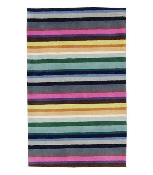 Modern Designer Handgeknoopt Wollen Vloerkleed Nieuw & Ongebruikt 152 x 92 cm