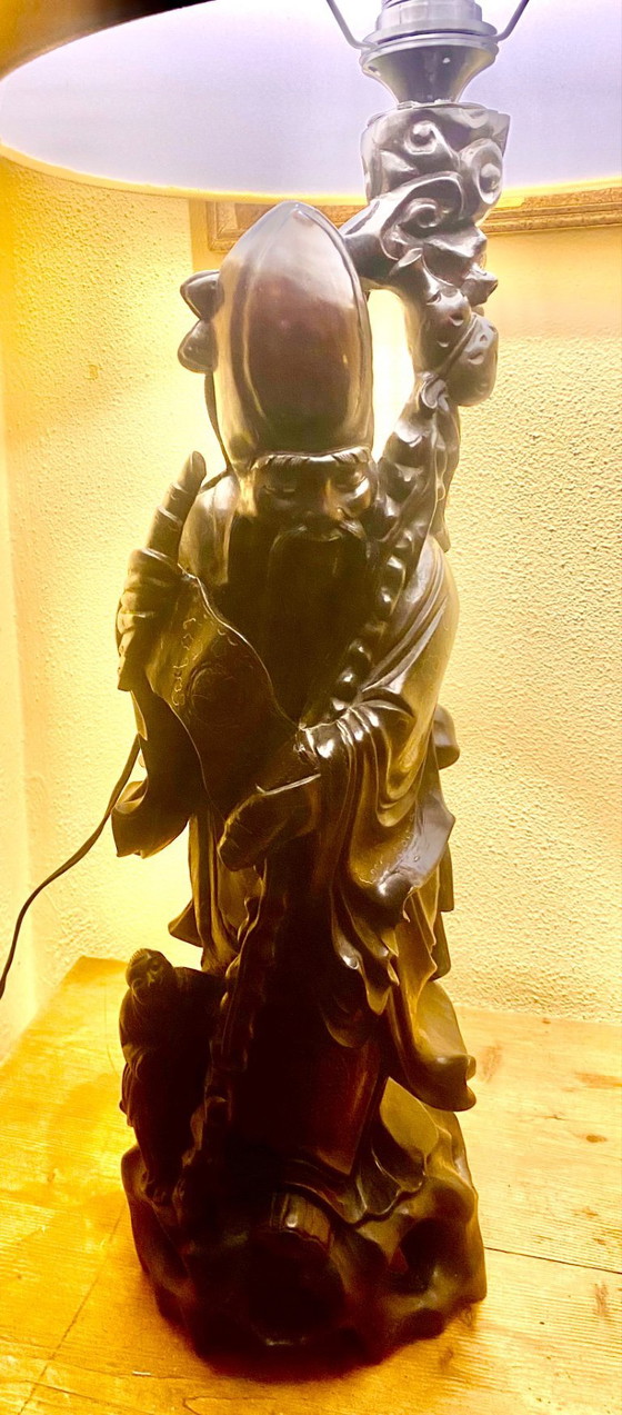 Image 1 of Grote Chinese Tafellamp 