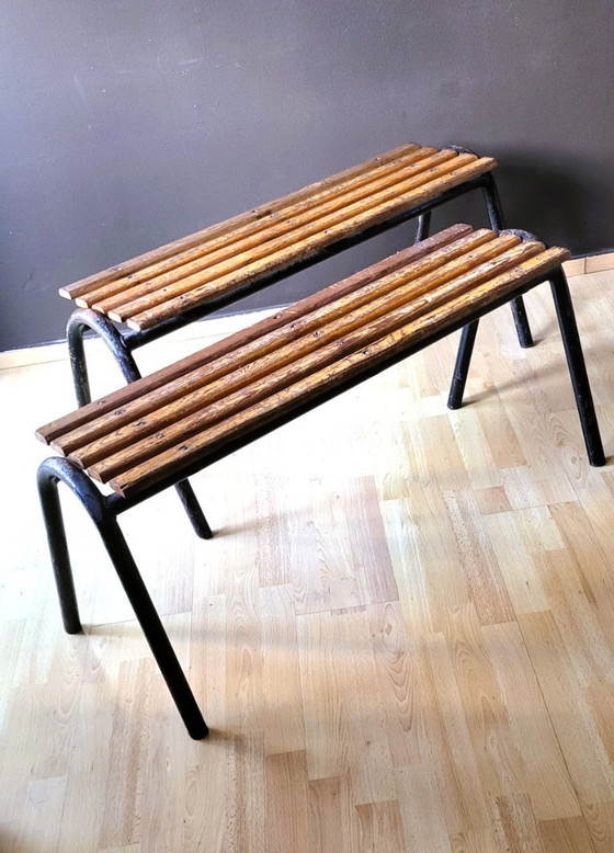 Image 1 of 2 panche/tavoli/giardino d'epoca in ottime condizioni.