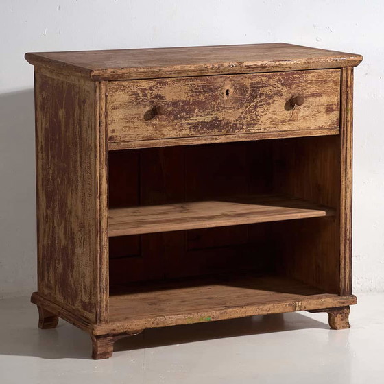 Antique counter with maroon shades (c.1920) #96 – Chest of drawers, Rustic (photo 4 of 32)