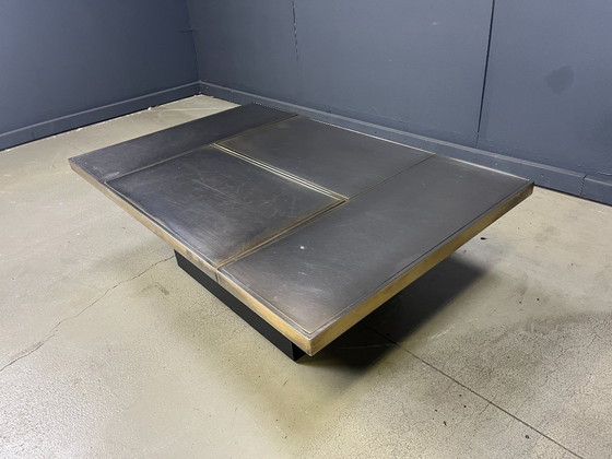 Image 1 of Hidden bar coffee table by Belgochrom, 1970s
