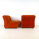 2x vintage fauteuil